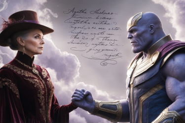 The Unlikely Intersection of Agatha Harkness and Thanos: Speculations on Death and Destiny