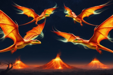 Flame-Tinged Reptiles Light Up the Sky: A Daring New Chapter in Dinosaur Adventure