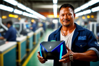 Factory Frenzy: Chinese Worker’s Bold Unveiling of an Unreleased Console