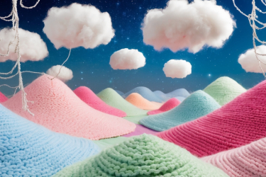 Feltopia: A Whimsical Journey through a Handcrafted Knitted Universe