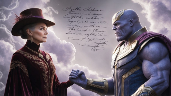 The Unlikely Intersection of Agatha Harkness and Thanos: Speculations on Death and Destiny