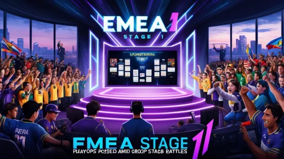 EMEA Stage 1 Unfolds: Playoffs Poised Amid Group Stage Battles