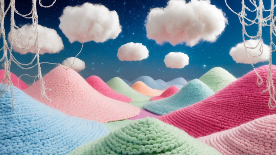 Feltopia: A Whimsical Journey through a Handcrafted Knitted Universe