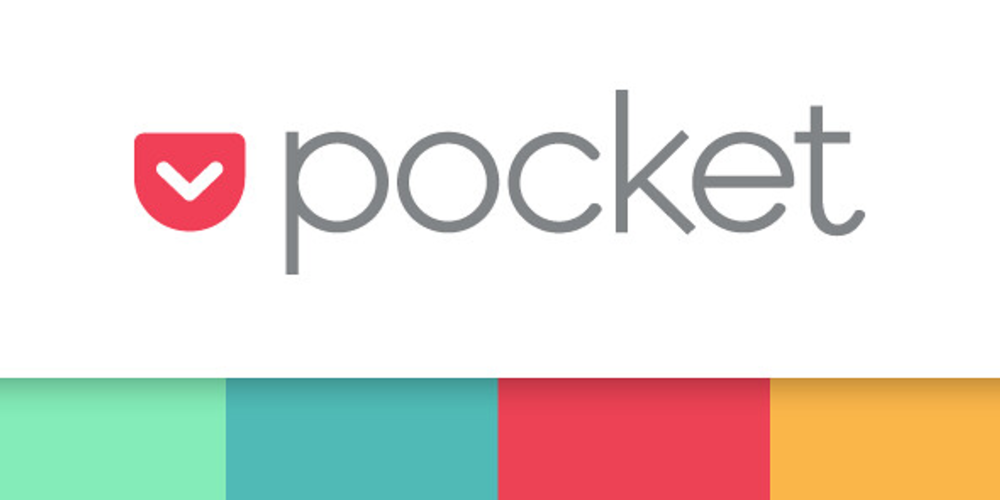 application Pocket logotipe